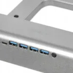 iBox Βάση για Laptop έως 17.3" Ασημί (INC06)