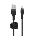 Belkin Braided USB to Lightning Cable Μαύρο 2m (CAA010BT2MBK)
