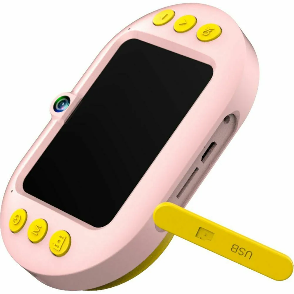 20220117170004_40cb3899 AgfaPhoto Realikids Water Proof Compact Φωτογραφική Μηχανή 32MP με Οθόνη 2.4" Ροζ - Image 1
