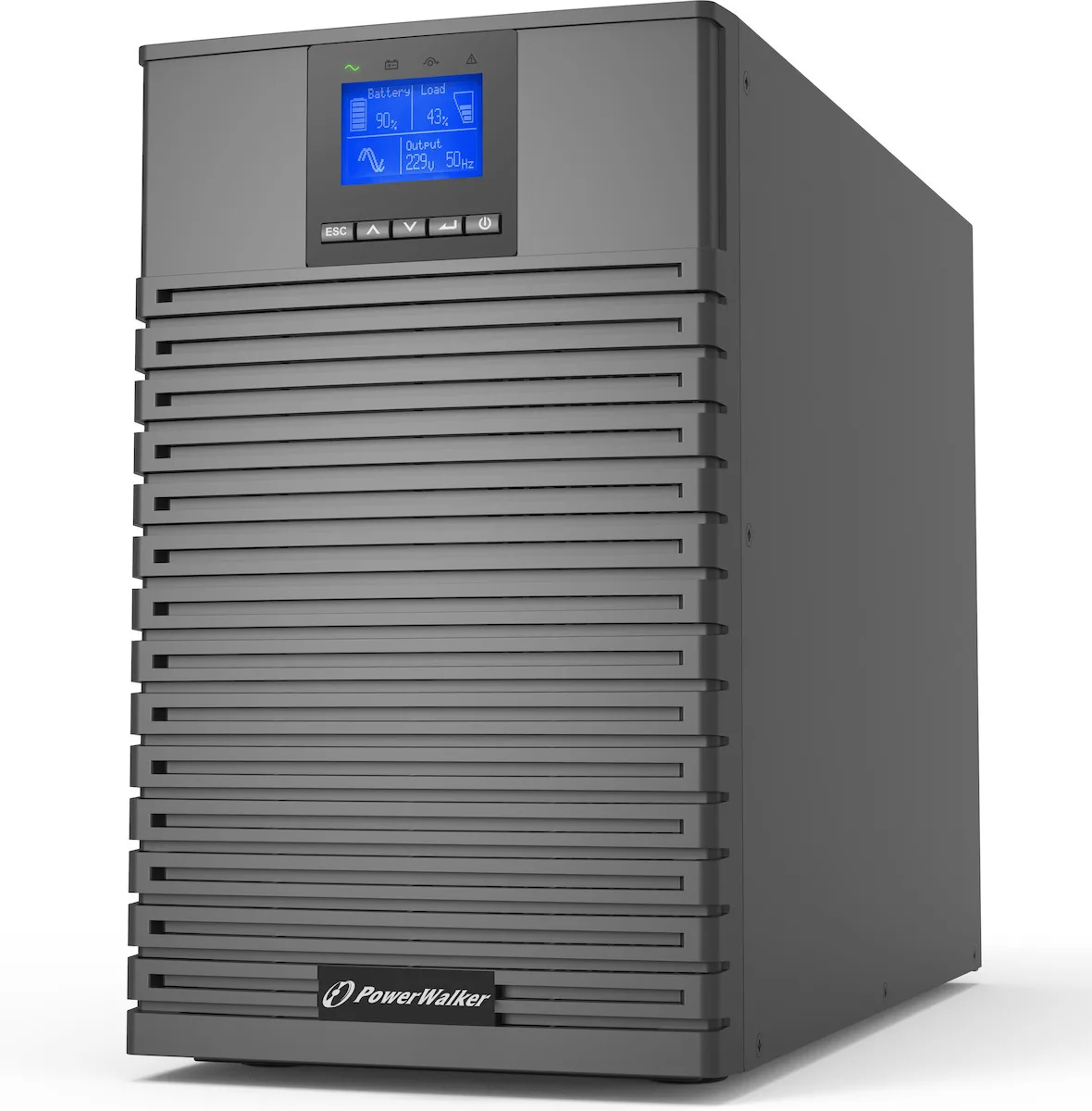 Powerwalker VFI 2000 ICT IoT UPS On-Line 2000VA 2000W με 8 IEC Πρίζες - Image 1