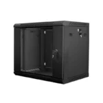 Lanberg Επιτοίχια Καμπίνα Rack 9U 60x45x51.23cm Μαύρο WF01-6409-10B