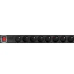 Lanberg Πολύπριζο Rack PDU-08E-0200-BK 1τμχ