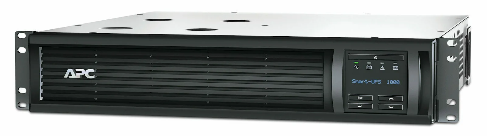APC Smart-UPS 1000VA LCD RM 2U 230V with SmartConnect Line-Interactive 700W με 4 IEC Πρίζες - Image 1