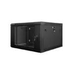 Lanberg Επιτοίχια Καμπίνα Rack 6U 60x60x37.9cm Μαύρο WF01-6606-10B