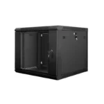 Lanberg Επιτοίχια Καμπίνα Rack 9U 60x55x51.23cm Μαύρο WF01-6609-10B