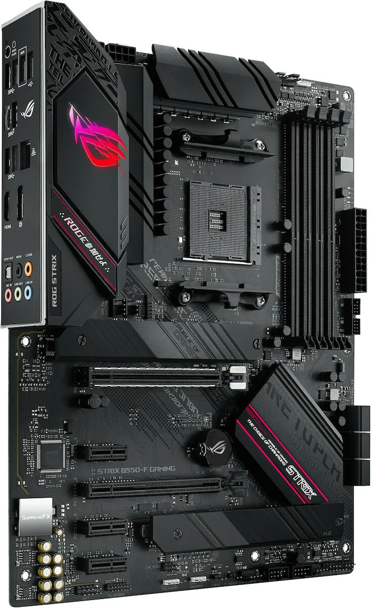 Asus ROG Strix B550-F Gaming Motherboard ATX με AMD AM4 Socket 90MB14S0-M0EAY0 - Image 1