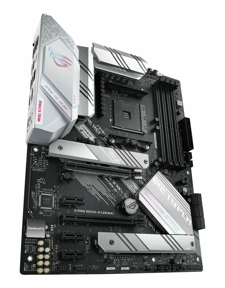 Asus ROG Strix B550-A Gaming Motherboard ATX με AMD AM4 Socket 90MB15J0-M0EAY0 - Image 1