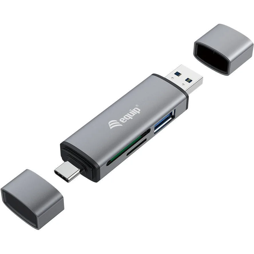 Equip Card Reader USB 3.0 Type-C για SD (245460) - Image 1