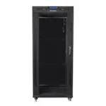 Lanberg Επιδαπέδια Καμπίνα Rack 27U 60x60x143.1cm Μαύρο FF01-6627-12BL