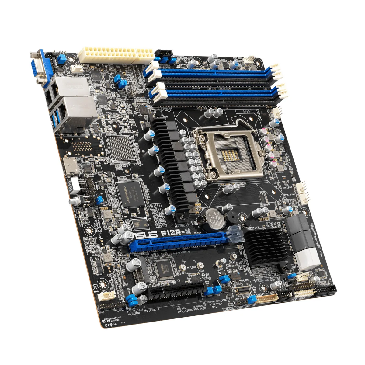 Asus P12R-M Motherboard Micro ATX με Intel 1200 Socket 90SB09X0-M1UAY0 - Image 1