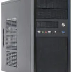 Chieftec CT-01B-OP Mini Tower Κουτί Υπολογιστή Μαύρο