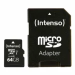 Intenso Performance R90 microSDXC 64GB Class 10 U1 UHS-I με αντάπτορα
