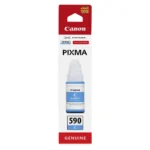 Canon GI-590 Γνήσιο Μελάνι Εκτυπωτή InkJet Κυανό (1604C001)