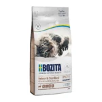 Bozita Indoor & Sterilised Ξηρά Τροφή χωρίς Σιτηρά για Στειρωμένες Γάτες με Τάρανδο 10kg
