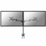 Newstar FPMA-D935D Βάση Γραφείου για 2 Οθόνες έως 27" με Βραχίονα Ασημί