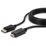 Lindy Cable DisplayPort male - HDMI male 2m Μαύρο (36922)