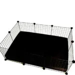 C&C C&C Modular Cage Περίφραξη Τρωκτικών Μαύρη 110x75x