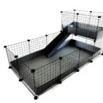 C&C Modular Cage 4x2μ. & Loft 2x1μ. Γκρι xx
