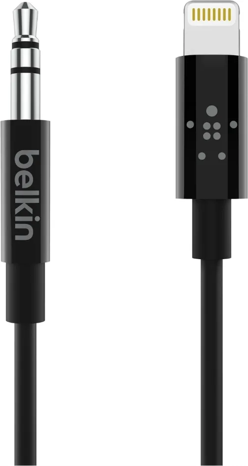 Belkin 3.5mm to Lightning Cable Μαύρο 0.9m (AV10172BT03-BLK) - Image 1