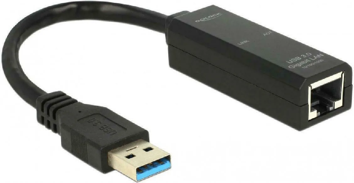DeLock 62616 USB-C Αντάπτορας Δικτύου για Ενσύρματη σύνδεση Gigabit Ethernet - Image 1