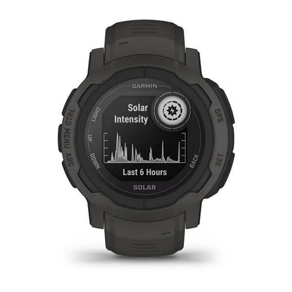 Garmin Instinct 2 Solar 45mm Αδιάβροχο Smartwatch με Παλμογράφο (Graphite) - Image 1