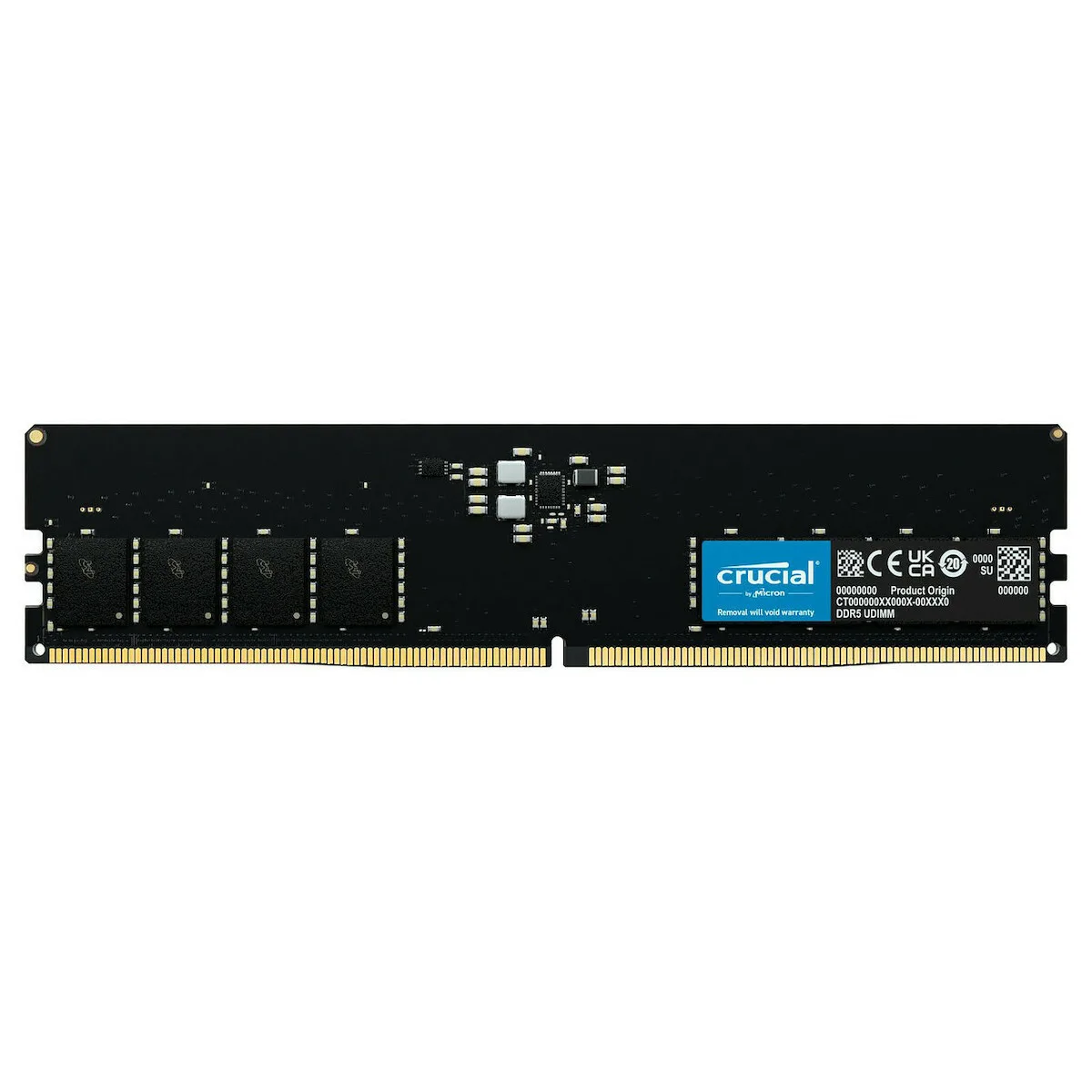 Crucial DDR5 με Module 1x16GB και Ταχύτητα 4800 για Desktop CT16G48C40U5 - Image 1