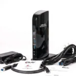 Club3D USB-A / USB-C Docking Station με DisplayPort 4K PD Ethernet και συνδεση 2 Οθονών Μαύρο (CSV-1460)