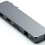 Satechi Docking Station με Διπλό USB-C HDMI 4K PD Ethernet Γκρι (ST-UCPHMXM)