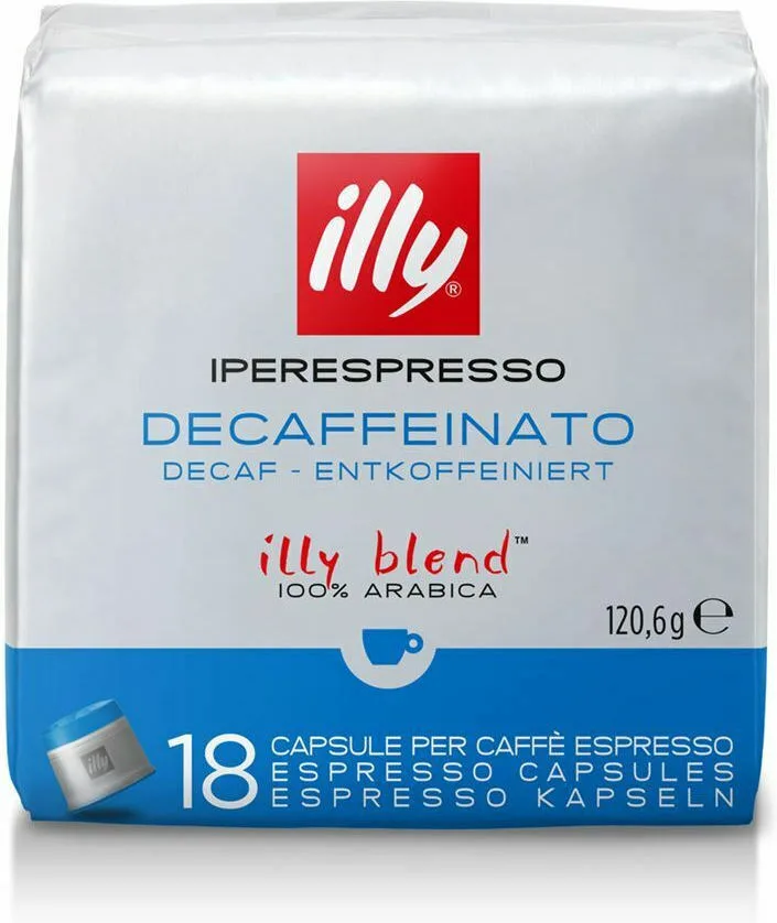 20220215103440_bf841257 Illy Κάψουλες Espresso Decaffeinato Decaffeine Συμβατές με Μηχανή Iperespresso 18caps 01-04-0203 - Image 1