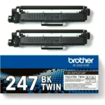 Brother TN-247BK Γνήσιο Multipack Toner Laser Εκτυπωτή Μαύρο High Yield 2τμχ TN-247BKTWIN