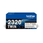 Brother TN-2320 Γνήσιο Multipack Toner Laser Εκτυπωτή Μαύρο High Yield High Capacity 2τμχ TN-2320TWIN
