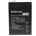 Green Cell Μπαταρία UPS με Χωρητικότητα 4.5Ah και Τάση 6V AGM02 1τμχ