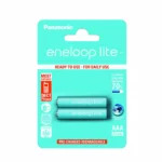 Panasonic Eneloop Lite Επαναφορτιζόμενες Μπαταρίες AAA Ni-MH 550mAh 1.2V 2τμχ