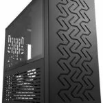 Sharkoon MS-Z1000 Gaming Midi Tower Κουτί Υπολογιστή με Πλαϊνό Παράθυρο Μαύρο