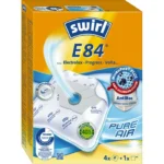 Swirl E84 Σακούλες Σκούπας 4τμχ Συμβατή με Σκούπα Electrolux