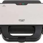 Adler Τοστιέρα για 2 Τοστ 1300W Inox AD 3043