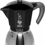 Bialetti Moka Induction 0.3L 0006936/NP Μπρίκι Espresso 6cups Μαύρο