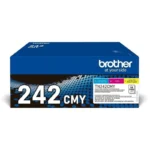 Brother TN-242 Γνήσιο Multipack Toner Laser Εκτυπωτή Κίτρινο/Κυανό/Ματζέντα 3τμχ (TN-242CMY)