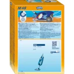 Swirl M48 Σακούλες Σκούπας 4τμχ Συμβατή με Σκούπα Miele