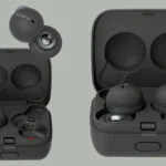 Sony LinkBuds Bluetooth Handsfree Ακουστικά με Αντοχή στον Ιδρώτα και Θήκη Φόρτισης Γκρι