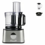 Kenwood Multipro Compact FDM301SS Πολυμίξερ 800W με Κάδο 2.1lt και Κανάτα Μπλέντερ Ασημί