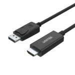Unitek Cable DisplayPort male - HDMI male 1,8m (Y-5118CA)