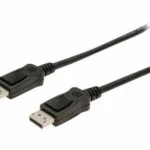Digitus Cable DisplayPort male - DisplayPort male 2m Μαύρο (DB-340100-020-S)