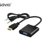 Savio Μετατροπέας HDMI male σε VGA female 1τμχ CL-23/B