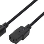 LogiLink IEC C14 - IEC C13 Cable 1.8m Μαύρο CP091