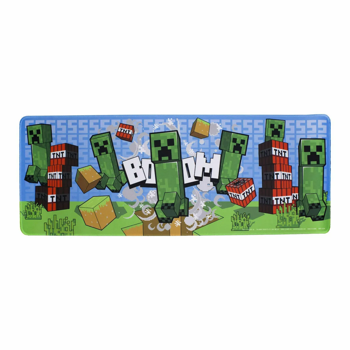 20220222104453_paladone_minecraft_creeper_gaming_mouse_pad_xxl_800mm_mayro Paladone Minecraft Creeper Mouse Pad XXL (800mm) Μαύρο PP8803MCF - Image 1