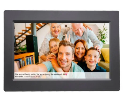 Denver Frameo PFF-1015 Ψηφιακή Κορνίζα με Οθόνη Αφής 10.1" Ανάλυσης 1280x800 με WiFi Μαύρη 119101040270 PFF-1015 - Image 1