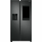 Samsung Ψυγείο Ντουλάπα 614lt Total NoFrost Υ178xΠ91.2xΒ71.6εκ. Μαύρο RS6HA8891B1/EG