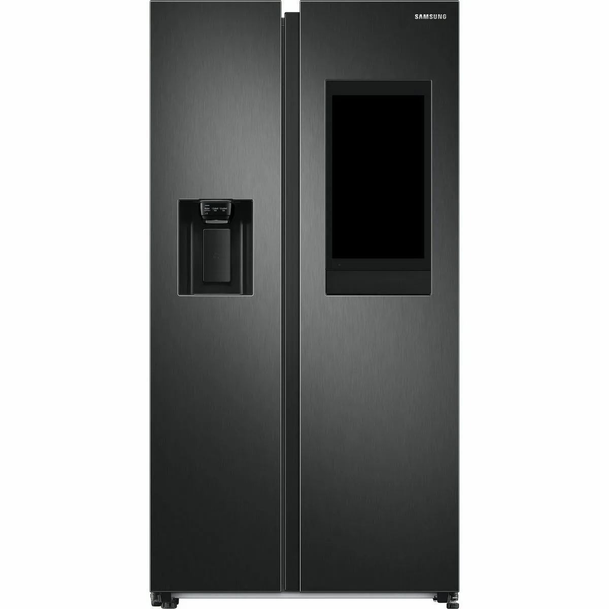 Samsung Ψυγείο Ντουλάπα 614lt Total NoFrost Υ178xΠ91.2xΒ71.6εκ. Μαύρο RS6HA8891B1/EG - Image 1