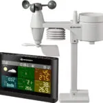 Bresser 5-in-1 Comfort Weather Center 7002550 Ασύρματος Μετεωρολογικός Σταθμός Ψηφιακός Επιτραπέζιος Μαύρος